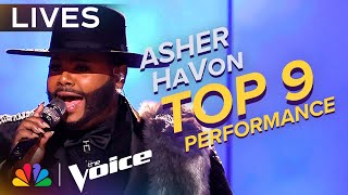 Asher HaVon Performs Beyoncé's "Irreplaceable" | The Voice Lives | NBC