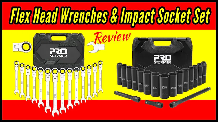 Harbor Freight Pittsburgh Flex-Head Socket set and Impact Socket Set Alternative from Prostormer