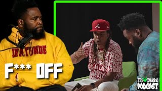 Dr Umar Johnson Vs Big Loon In MOST HEATED Debate That SHATTERED Podcasting | "Its Up There Podcast"