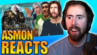 Asmongold Reacts to (Asmongold & Jeff Stay Home from School to Play WoW)