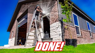 HOA NIGHTMARE DREAM SHOP IS DONE! - 8,000lm Porch Light