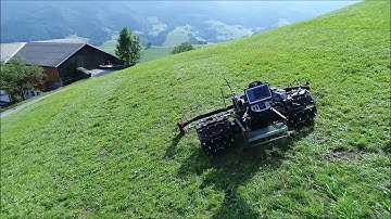 Autonomous Mowing In Amstetten Austria with AgOpenGPS