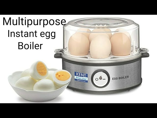 KENT Super Electric Egg Boiler – How to Boil Eggs To Perfection