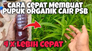 TRIK SINGKAT MEMBUAT PSB❗Cara Membuat Pupuk Organik Cair PSB