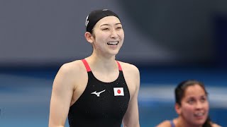 【五輪連続写真】 競泳　女子400mリレー　池江璃花子