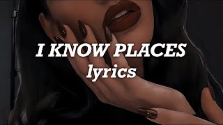 Video thumbnail of "Taylor Swift - I Know Places (Lyrics)"