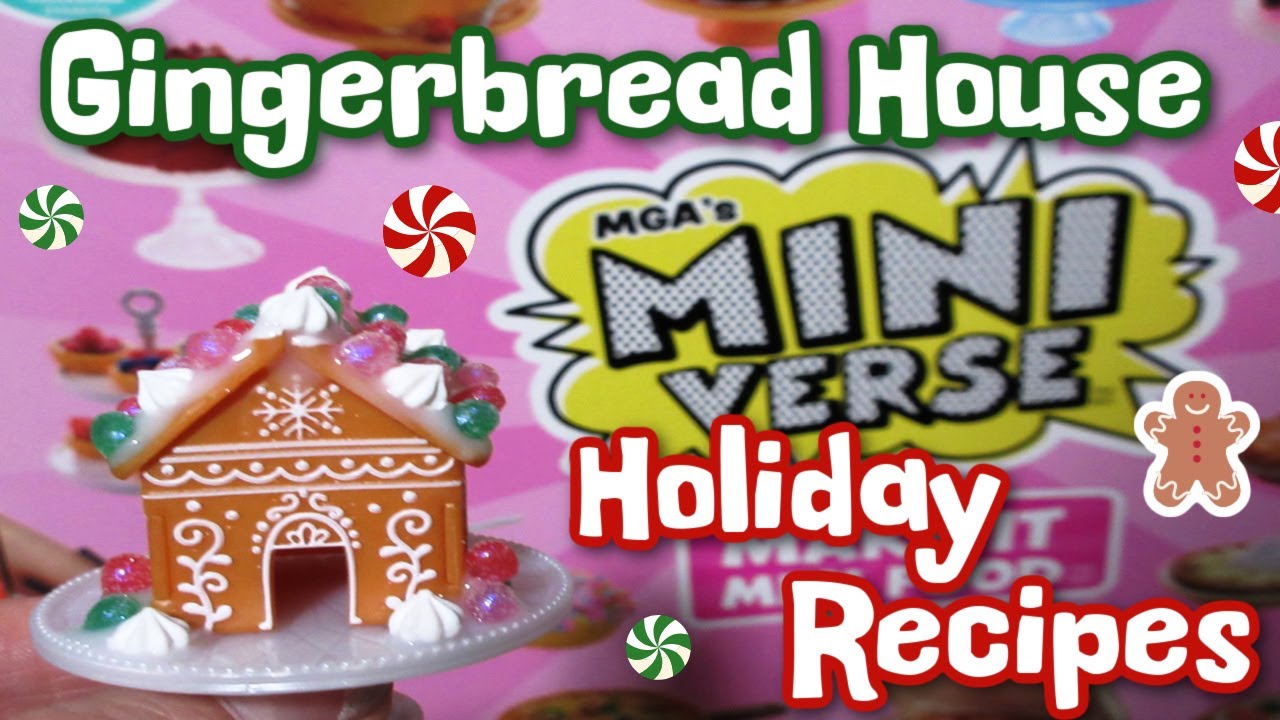 Making a gingerbread house!!🎄💖😃@Miniverse #miniverse