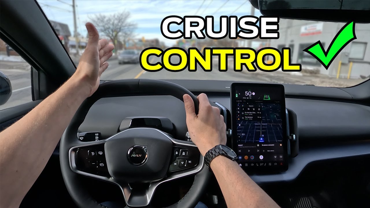 How to Use Adaptive Cruise in the Volvo EX30 (2025 model)