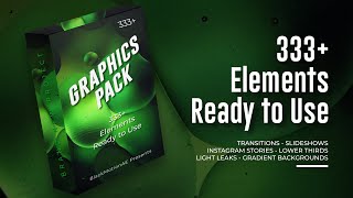 Graphics Pack (After effects template)
