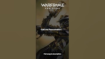 Warframe Fan Song - Mesa - Call me Peacemaker! #warframe