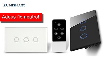 COMO CONFIGURAR INTERRUPTOR INTELIGENTE SEM FIO NEUTRO NO CONTROLE RF DA ZEMISMART