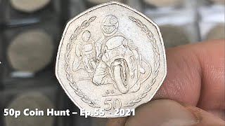 TERRITORY FIND + LOW MINTAGE RESULT! | £100 50p COIN HUNT Book 1 Ep.55 - 2021