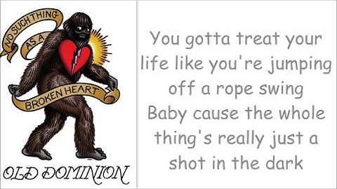 Old Dominion ~ No Such Thing As A Broken Heart (Lyrics)