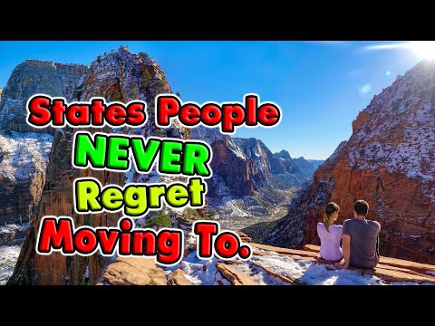 10 States People NEVER Regret Moving To.