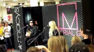 Material Girl Launch with Taylor Momsen at Macy's 2010 08 03