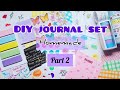 Part2diy journal kit at home  handmade journal set idea journalsupplies journalstationary