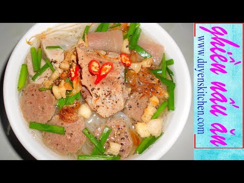 Cách Nấu HỦ TIẾU GÕ Bò Viên Đúng Vị Sài Gòn By Duyen's Kitchen | Ghiền Nấu Ăn