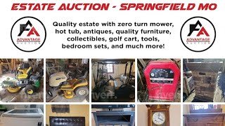 Estate Auction springfield mo.