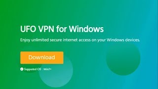 شرح  برنامج UFO VPN من افضل انواع الVpn في العالم يدعم الكمبيوتر و الجوال !! screenshot 1