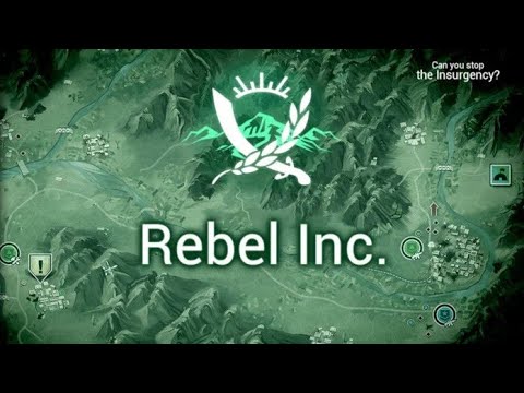 Видео: Rebel inc для новичков. Шафрановые поля, суровый уровень сложности, чиновник