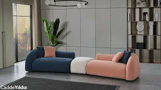 CaddeYıldız Furniture Puffy Koltuk Takımı