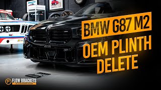 G87 M2 Number plate holder replacement
