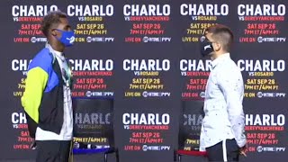 JERMALL CHARLO VS SERGIY DEREVYANCHENKO (FULL FACE OFF VIDEO)