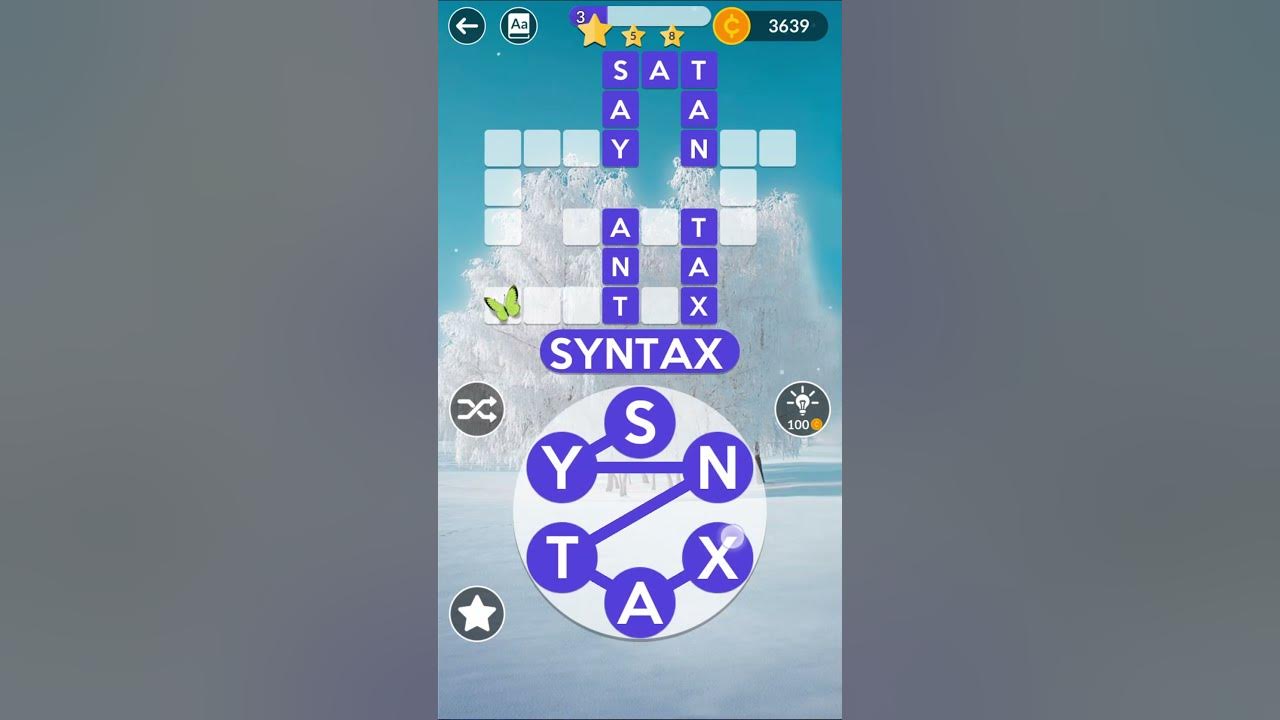 Wordscapes Daily Puzzle February 4 2023 Answer #shorts - YouTube