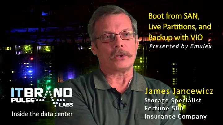 Inside the Data Center: Boot from SAN, Live Partitions and Backup with VIO