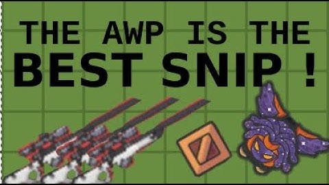 AWP IS THE BEST SNIP ! OP ! ft. Aurele_05 | Zombs Royale.io