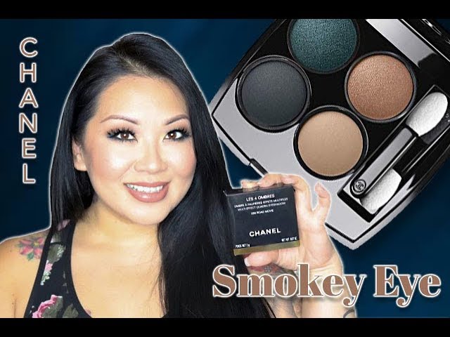 Chanel Les 4 Ombres Smokey Eyeshadow Look 