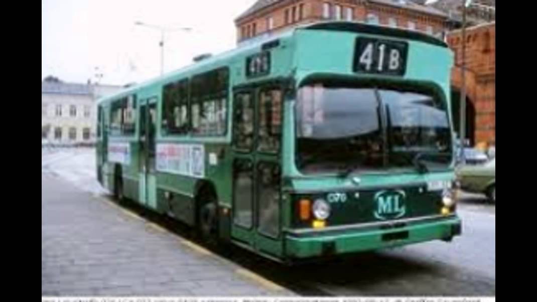 Malmö Lokaltrafik ML 70 80 och 90 tal