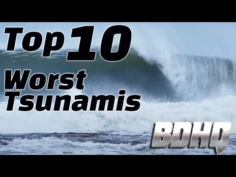 Top 10 Worst Tsunamis in History!