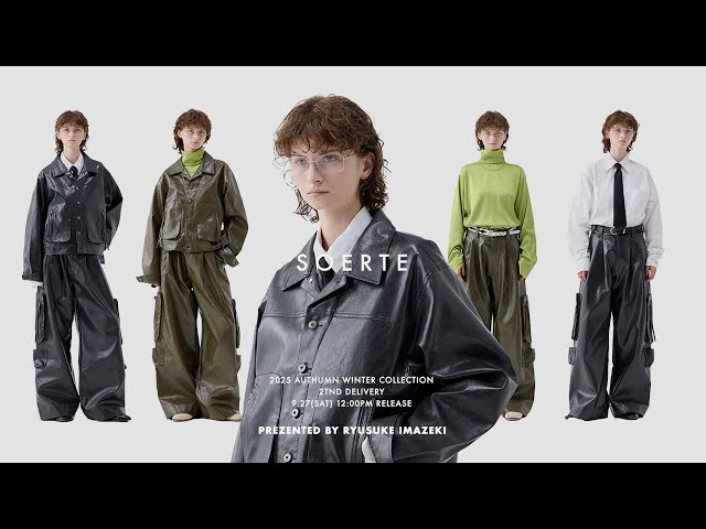 soerte】2025 autumn winter collections 2nd delivery / 09.27 (Sat