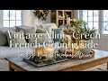 Timeless Winter Farmhouse Decor ❄️ | Vintage Mint-Green French Countryside Home Ideas