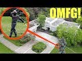 you won&#39;t believe what my drone caught on camera at this abandoned Mafia Bosses $10,000,000 Mansion