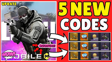 *NEW* CODM REDEEM CODE SEPTEMBER 2025 | CALL OF DUTY MOBILE 7 NEW REDEEM CODE COD MOBILE 2025 GARENA