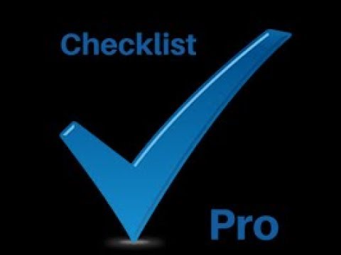 Checklist Pro - Configuration