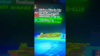 Realm Code is in the discord: R5ZQszAtXw  #shorts #gaming #bedrockrealm #minecraft #realms #smp