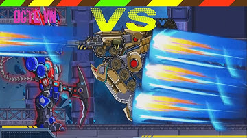 Lắp ráp robot Khủng long chiến đấu - Robot Tank VS Robot Sickle 2