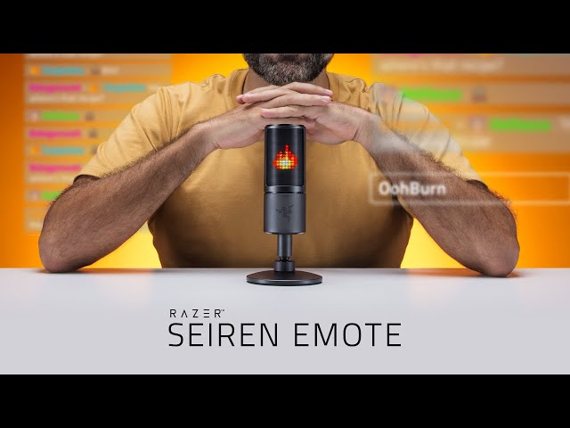 Razer Seiren Emote | Streaming has a new icon - YouTube