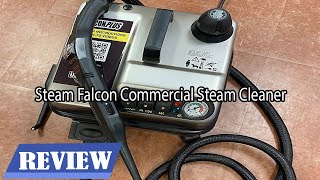US Steam Falcon Commercial Steam Cleaner Review -  Why This Steamer is amazing!!