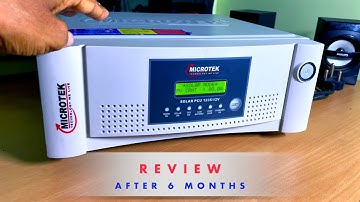Microtek Solar Inverter Review | solar inverter review in hindi