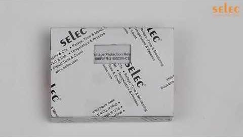 RELAY BẢO VỆ ĐIỆN ÁP - 600VPR - CÀI ĐẶT | VOLTAGE PROTECTION RELAY