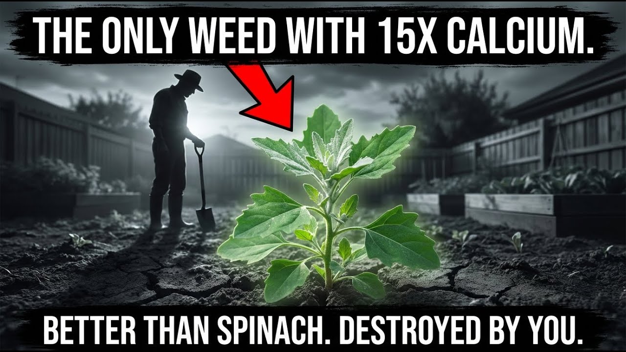 Better Than Spinach. 15X More Calcium Per Cup. Why Are You Pulling It Out of Your Garden?