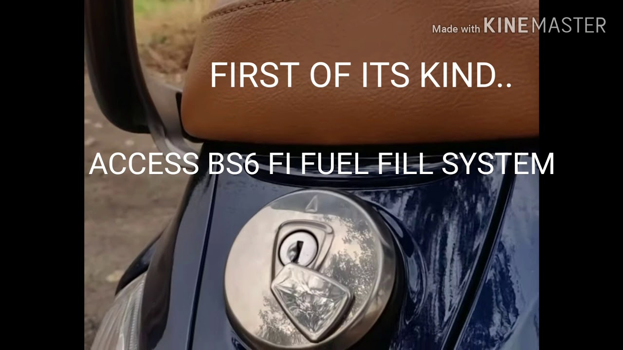 SUZUKI ACCESS 125 BS6 FI FUEL FILLER SYSTEM.. YouTube