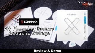 D'Addario XS Phosphor Bronze Acoustic Strings (Does It Feel & Sound Good?)
