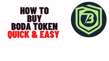 how to buy boda token on trustwallet