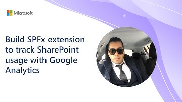 Build SPFx extension to track SharePoint usage with Google Analytics