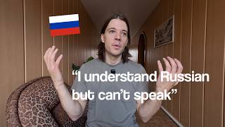 Понимаю русский, но не могу говорить. Решение! - Intermediate Russian with subtitles